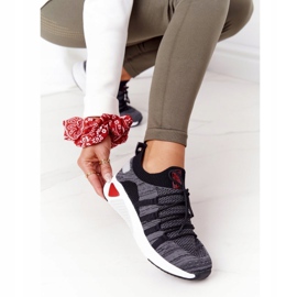 Naisten urheilukengät Memory Foam Big Star HH274532 Tummanharmaa 1