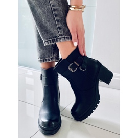 Mustat armeijan korkokengät 8998-11 Musta 2