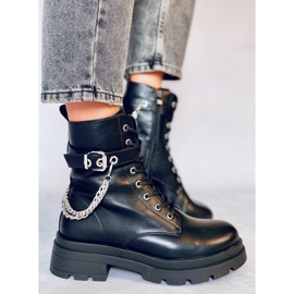 Musta Työntekijät ketjuilla RQ381 Musta 1