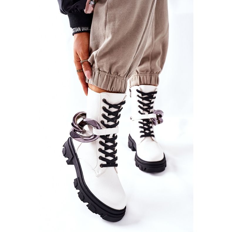 S.Barski S. Barski Naisten saappaat Valkoinen Jensen 1