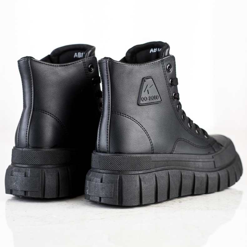 SHELOVET Lenkkarit, joissa on eko -nahkaa musta 1