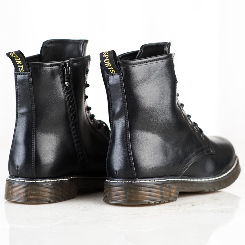 Evento Klassiset työntekijät Eco -nahkaa musta 1