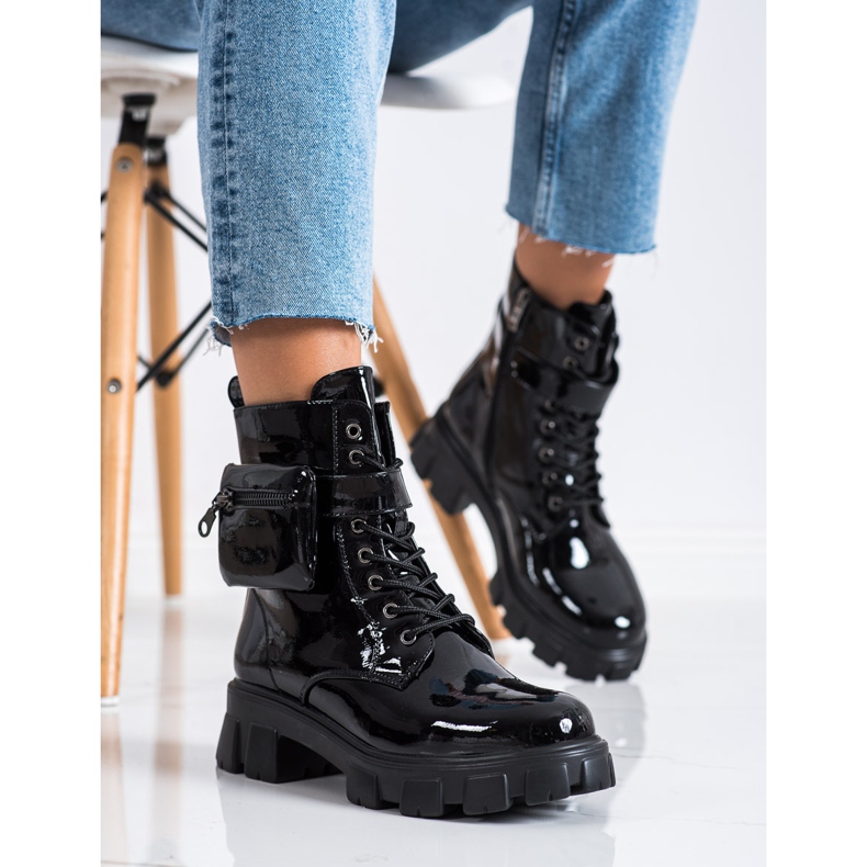 Weide Lakatut työntekijät taskulla musta 2