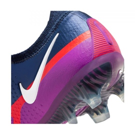 Nike Phantom GT2 Elite Fg M CZ9890-415 jalkapallokengät oranssi, violetti, laivastonsininen violetti 1