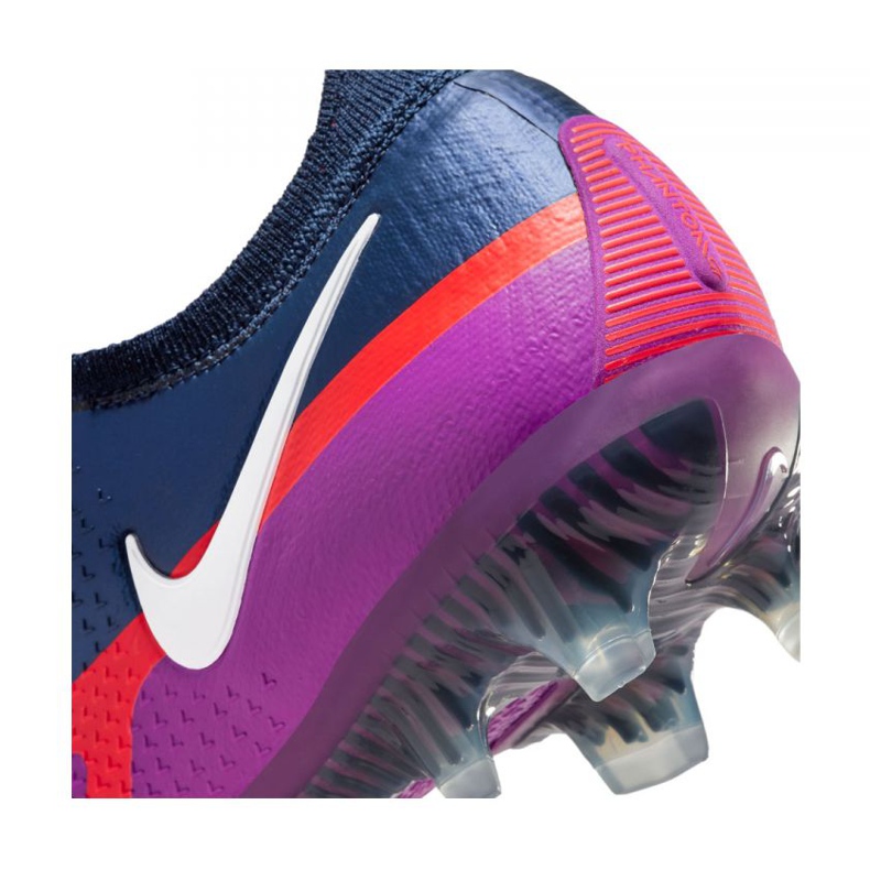 Nike Phantom GT2 Elite Fg M CZ9890-415 jalkapallokengät oranssi, violetti, laivastonsininen violetti 1