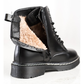 SHELOVET Muodikkaat nauhakengät musta 1