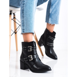 Sixth Sense Kivisaappaat korkokengissä musta 2