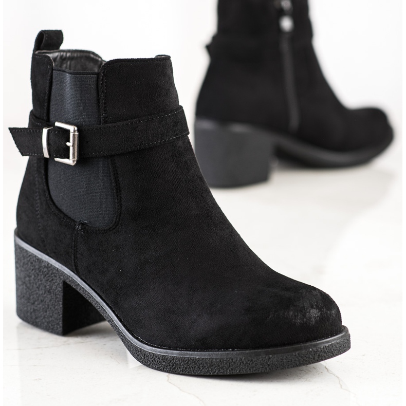 Marquiz Mukavat rento saappaat musta 1