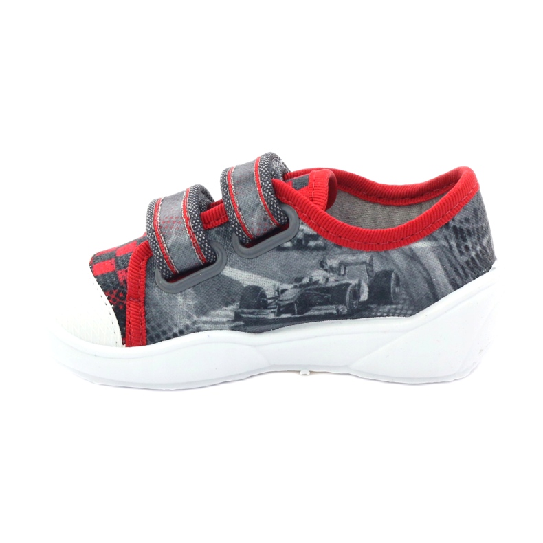 Befado lasten kengät, lenkkarit, tossut 907p093 punainen harmaa 2