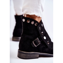 S.Barski Naisten Mokkanahkakengät, joissa solki S. Barski Musta Merk 2