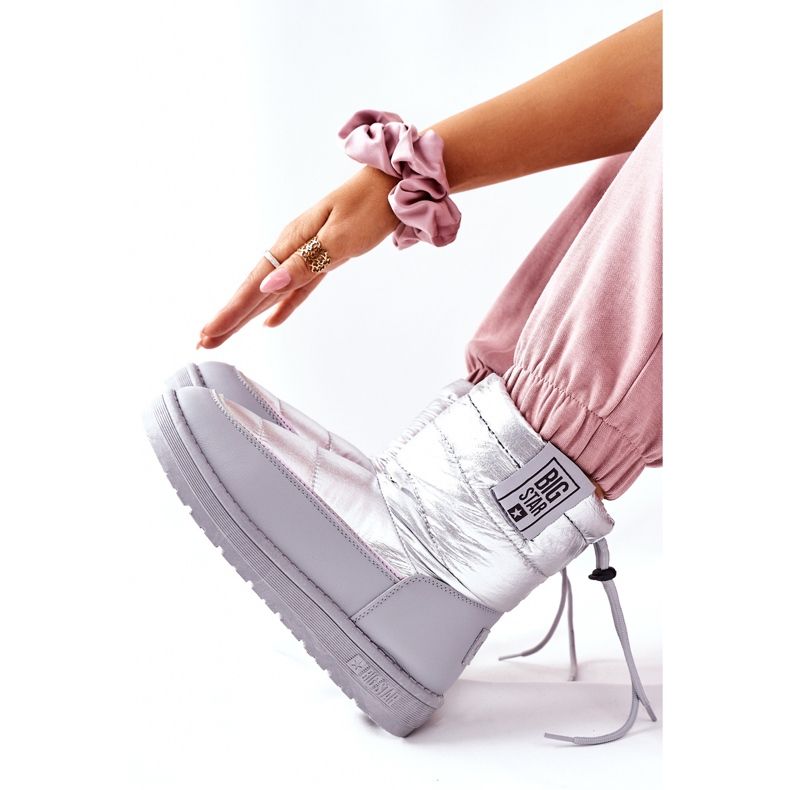 Naisten lumikengät Big Star II274118 Hopea 1