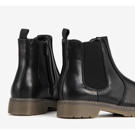 Mustat klassiset Goodie -naisten saappaat 1