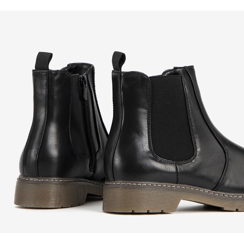 Mustat klassiset Goodie -naisten saappaat 1