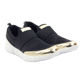 McKey Mustakultaiset softshell-urheilukengät keltainen 4