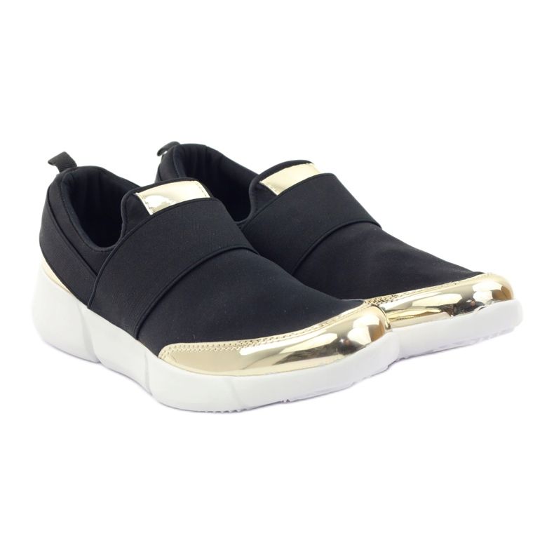 McKey Mustakultaiset softshell-urheilukengät keltainen 4