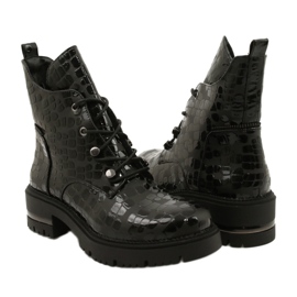 Tyylikkäät Sergio Leone TR744 -kengät musta 5