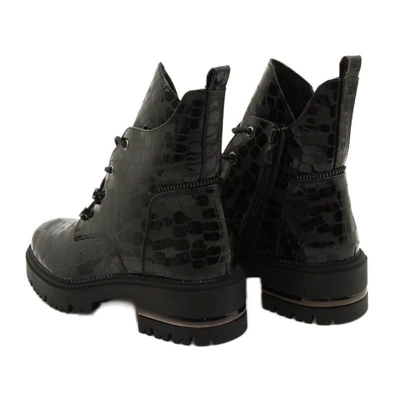 Tyylikkäät Sergio Leone TR744 -kengät musta 3