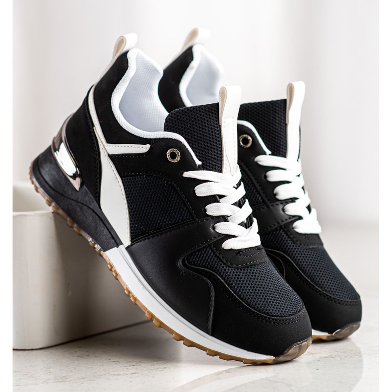 SHELOVET Mustat urheilukengät 2