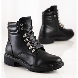 Cm Paris Rento Nauhakenkä saappaat musta 1