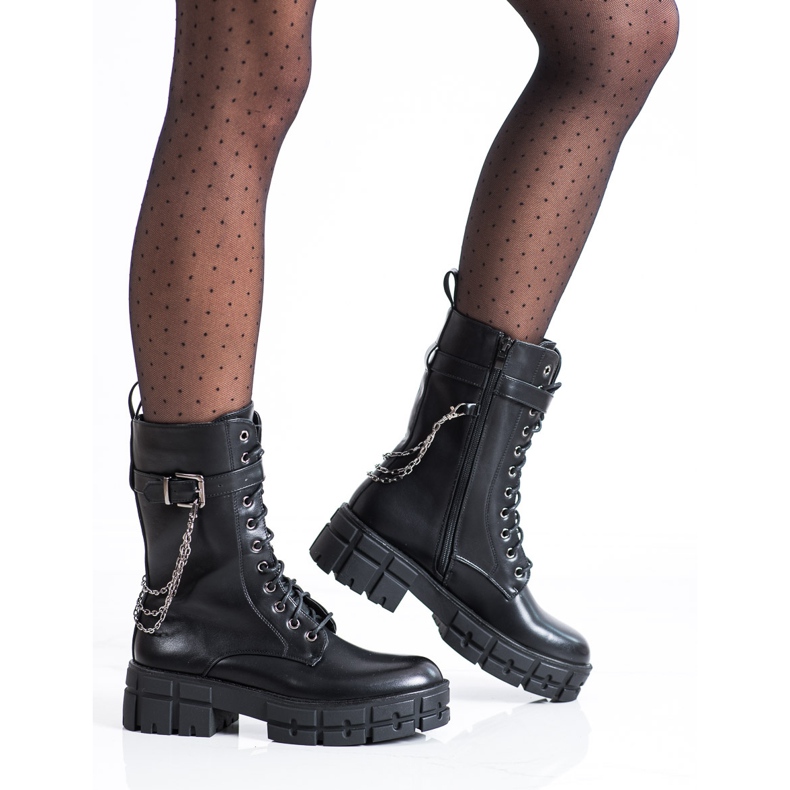 Seastar Korkeat työntekijät ketjulla musta 2