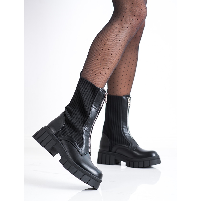 Seastar Mustia työntekijöitä sukka musta 2