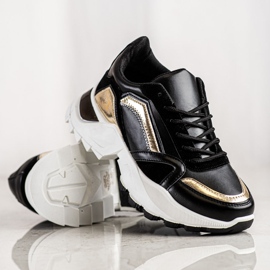 SHELOVET Tyylikkäät lenkkarit musta 1