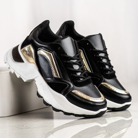 SHELOVET Tyylikkäät lenkkarit musta 2