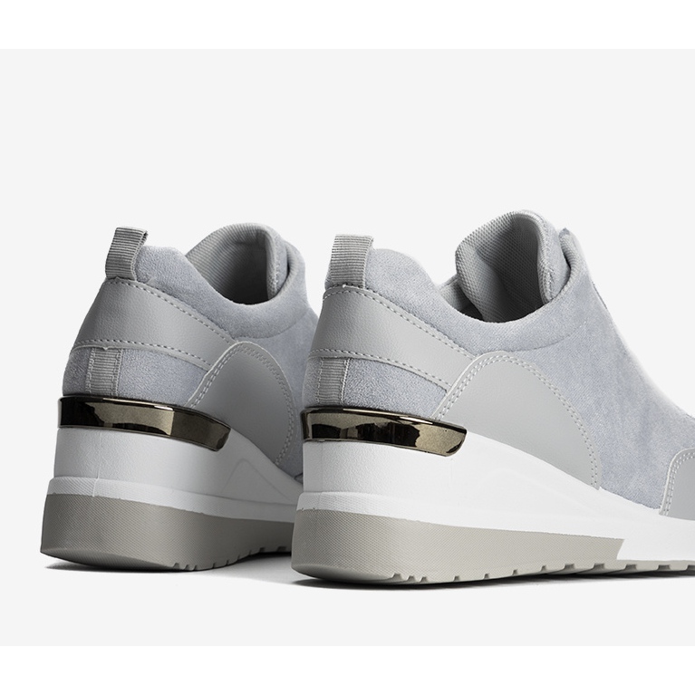 Harmaat Velasco -mokkanauhaiset lenkkarit 1