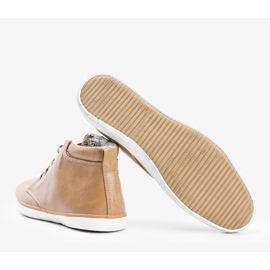 Miesten beige lenkkarit Separan nilkka 1