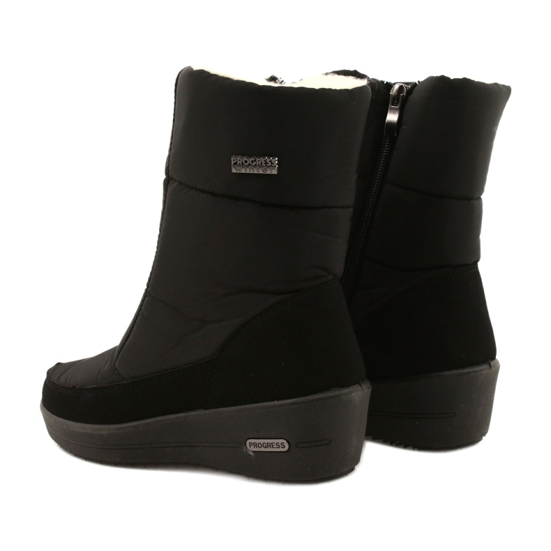 Naisten kevyet lumilaskennat turkisprogressilla progj-22-126 musta 3