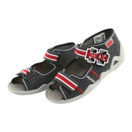 Befado lasten kengät 250P087 punainen harmaa 4