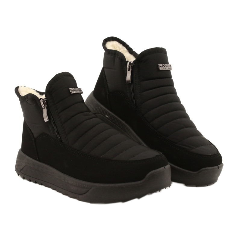 Naisten saappaat turkisprogressilla progj-21-21 musta 5