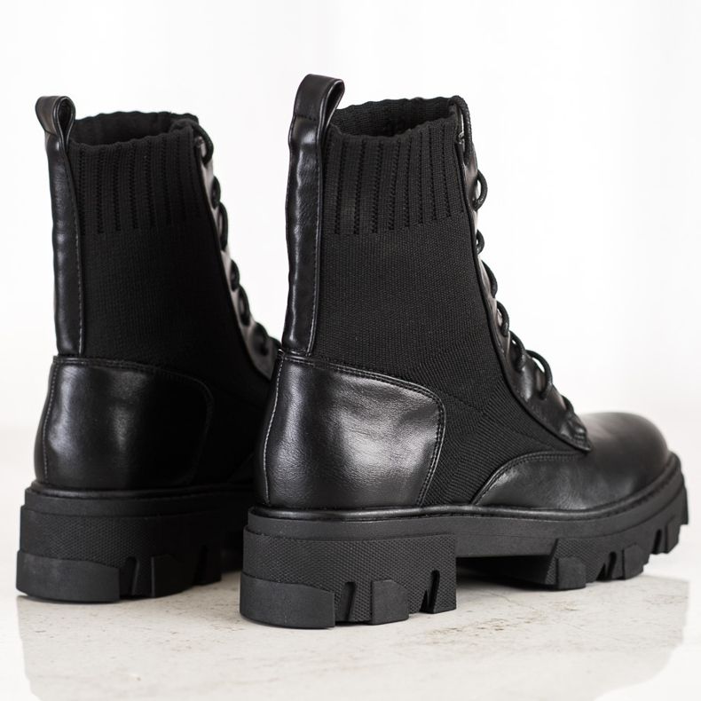 Seastar Slip-on työntekijät sukka musta 1