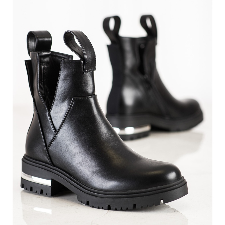 Seastar Lämpimät saappaat, joissa on aukko musta 1