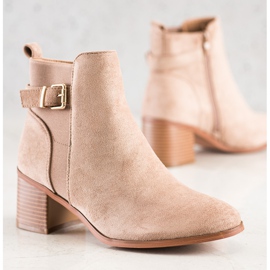 Seastar Tyylikkäät saappaat soljella ruskea 2