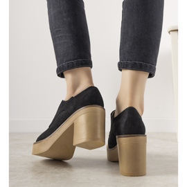 Cascio-pylvään mustat nauhoitetut nilkkurit 1