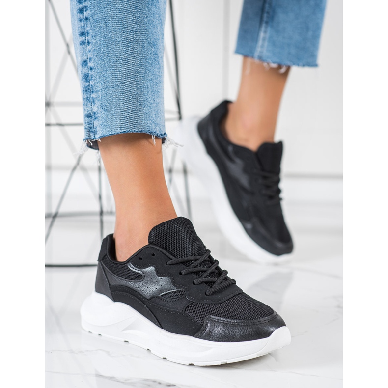 SHELOVET Rennot mustat lenkkarit 2