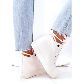 Nahka lenkkarit Big Star EE274128 Valkoinen 4