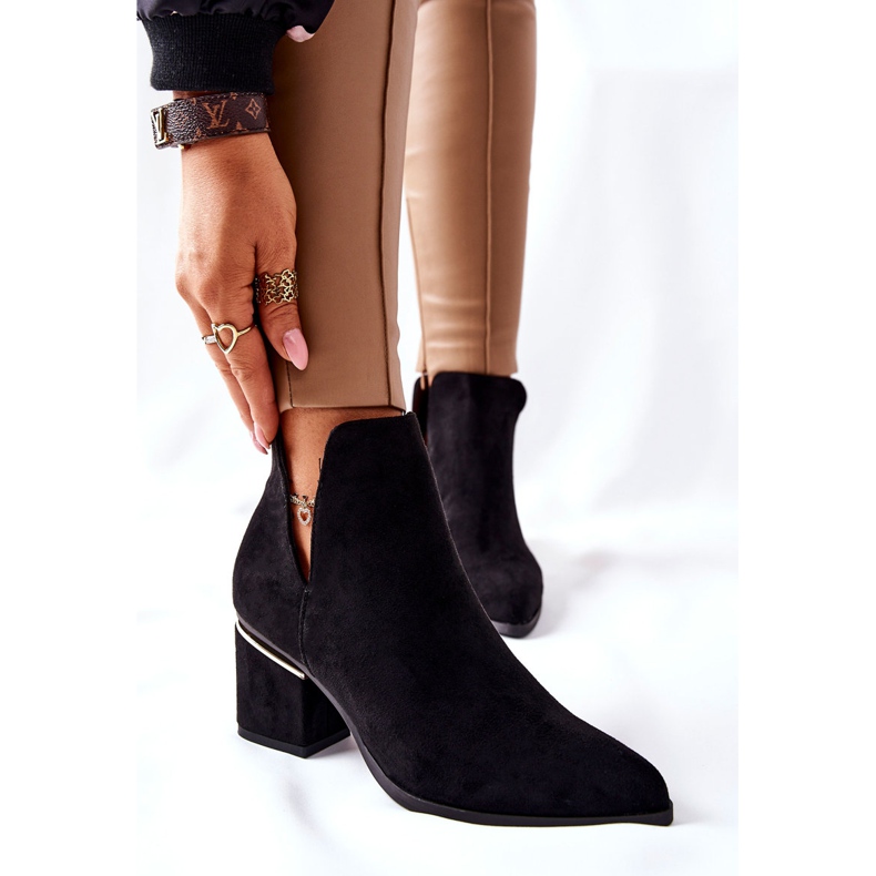 PS1 Naisten mokkanahkaiset leikkaukset Black Noel musta 1