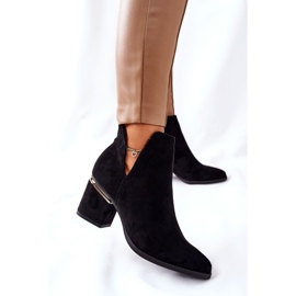 PS1 Naisten mokkanahkaiset leikkaukset Black Noel musta 2