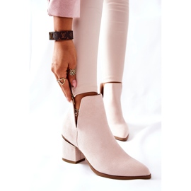 PS1 Naisten mokkanahkaiset leikkaukset Beige Noel 2