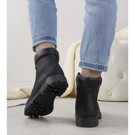 Mustat Big Star Amitee naisten vaelluskengät 2