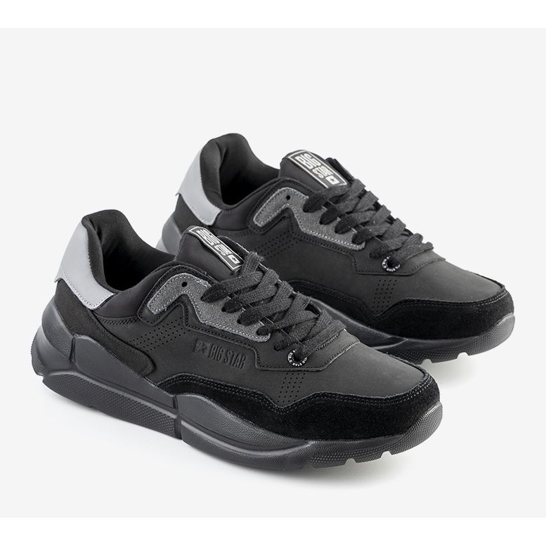 Big Star Black Croteau miesten urheilukengät musta 1