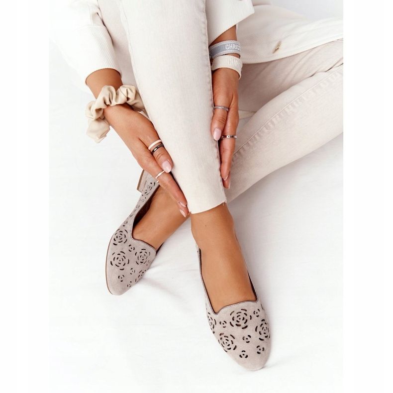 Avoimet Loaferit Sergio Leone BL627 Cappuccino harmaa 3