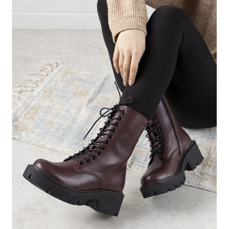 Maroon High Big Star saappaat naisille Ochoa claret 1