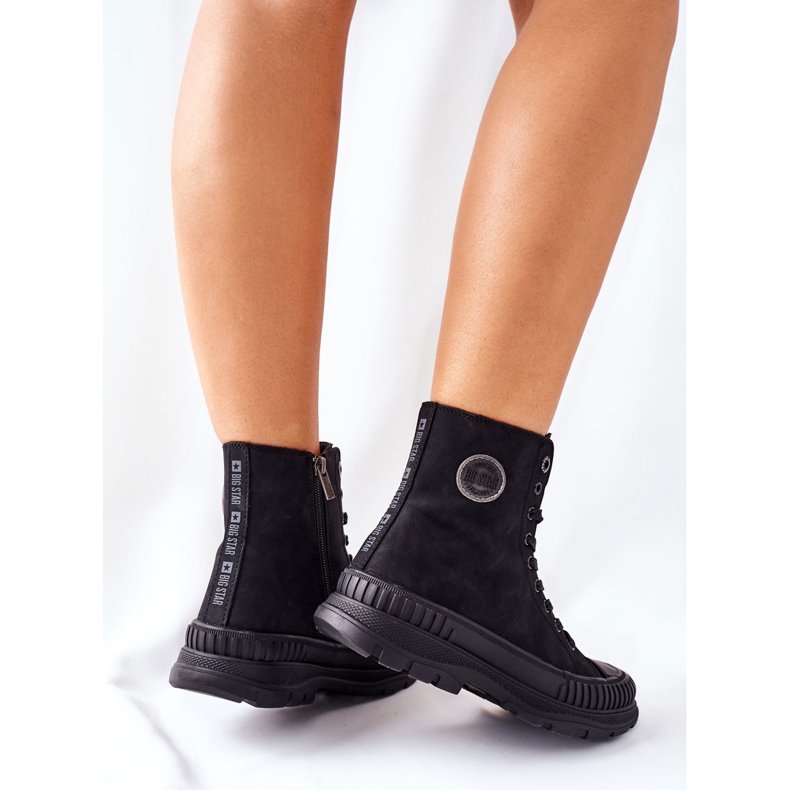 Naisten vaelluskengät Big Star II274351 Musta 1