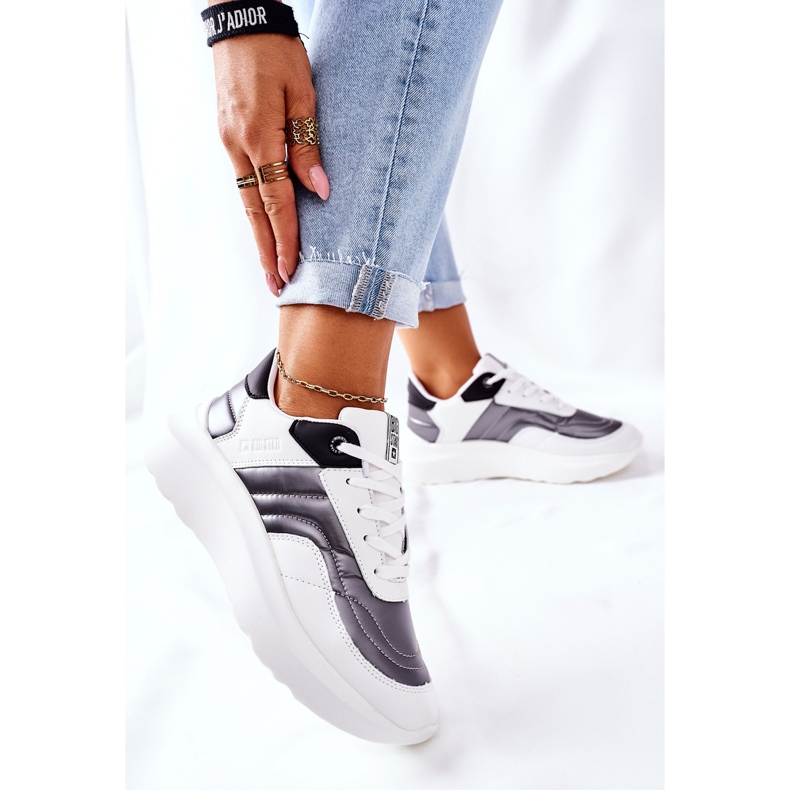 Naisten urheilukengät Memory Foam Big Star II274335 Valkoinen 1