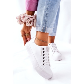 Naisten lenkkarit Big Star II274348 Valkoinen 1