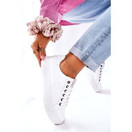 Naisten lenkkarit Big Star II274348 Valkoinen 2