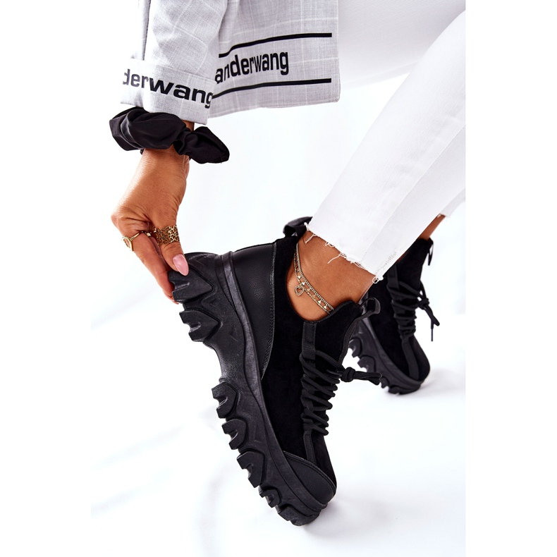 PS1 Naisten urheilukengät Tennarit Black Miles musta 1